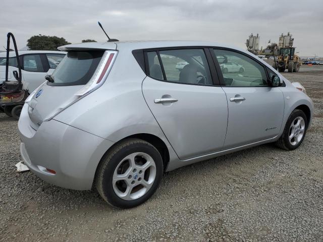 NISSAN LEAF SV 2012 blue hatchbac electric JN1AZ0CPXCT018045 photo #4