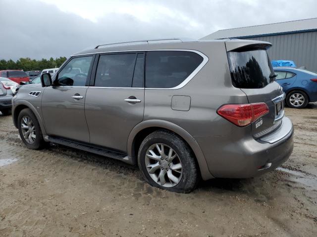 INFINITI QX80 2014 tan 4dr spor gas JN8AZ2NF3E9553509 photo #3