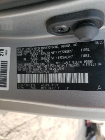 2021 TOYOTA SIENNA XLE - 5TDYSKFC0MS002229