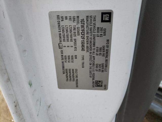 2015 GMC SAVANA G25 - 1GTW7FCF2F1904640