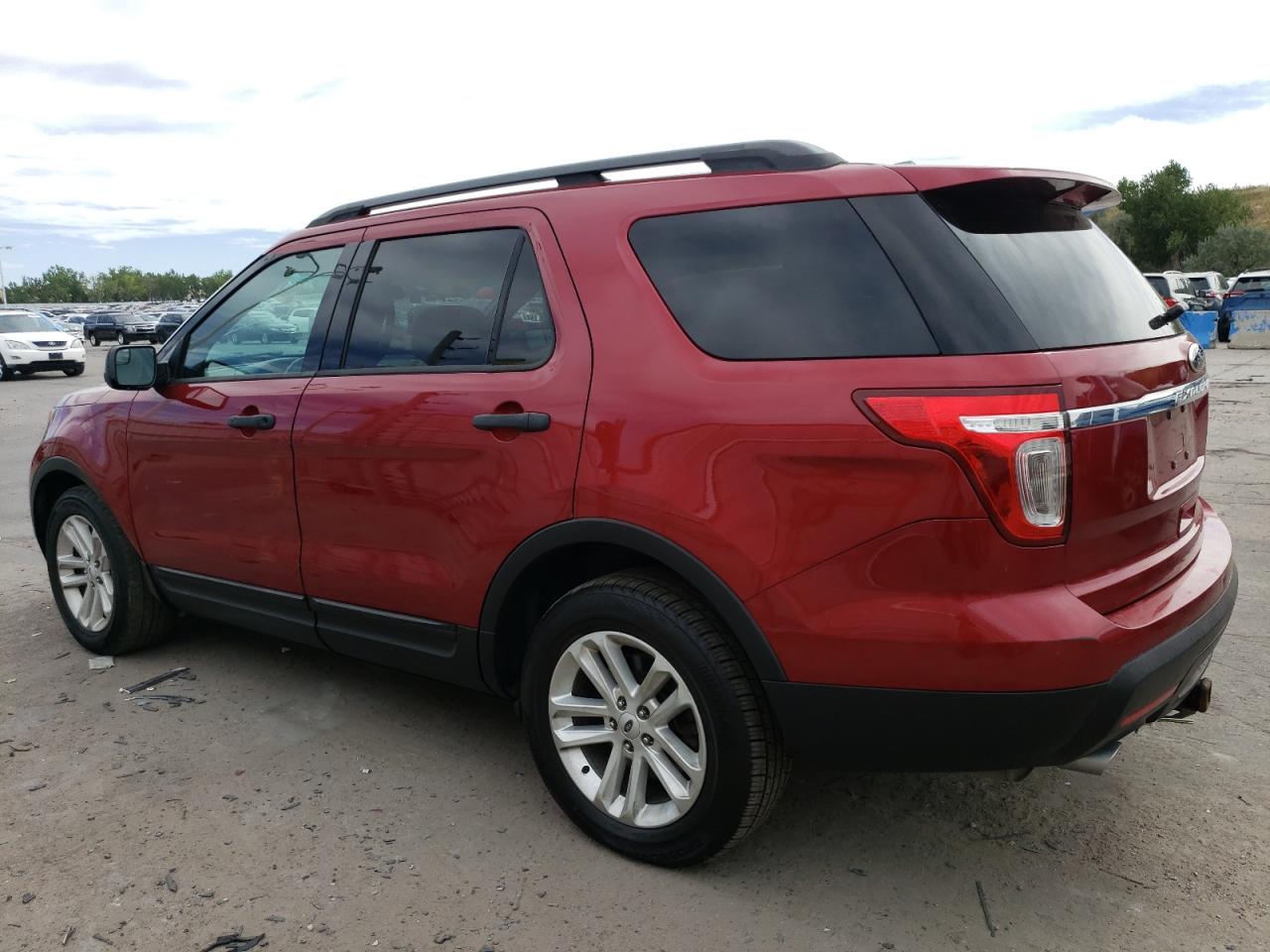 FORD EXPLORER 2014 red 4dr spor gas 1FM5K7B85EGA32349 photo #3