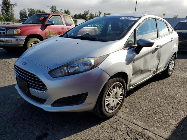 FORD FIESTA S 2015 silver  gas 3FADP4AJ4FM179621 photo #1