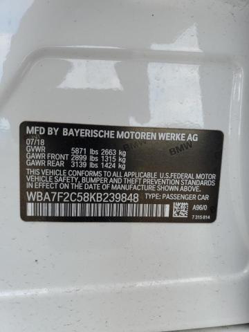 2019 BMW ALPINA B7 - WBA7F2C58KB239848