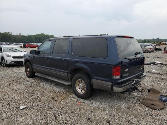 FORD EXCURSION 2002 blue 4dr spor gas 1FMNU40L42EB31350 photo #3