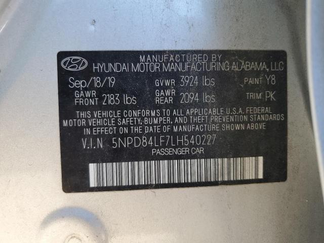 2020 HYUNDAI ELANTRA SE - 5NPD84LF7LH540227