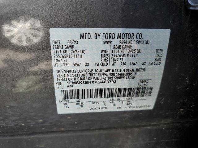 2023 FORD EXPLORER - 1FMSK8BHXPGA83793