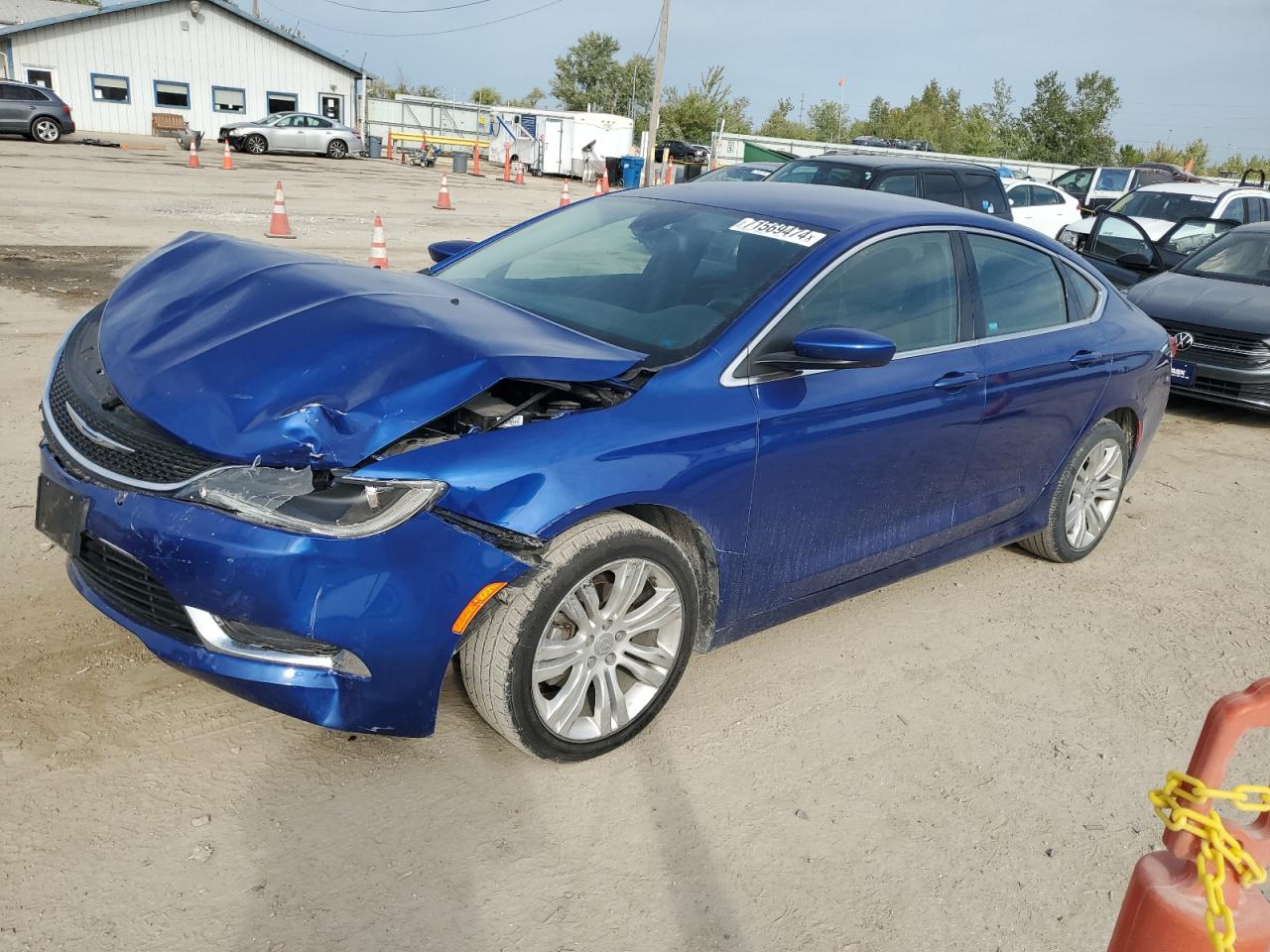 Lot #2890878696 2015 CHRYSLER 200 LIMITE