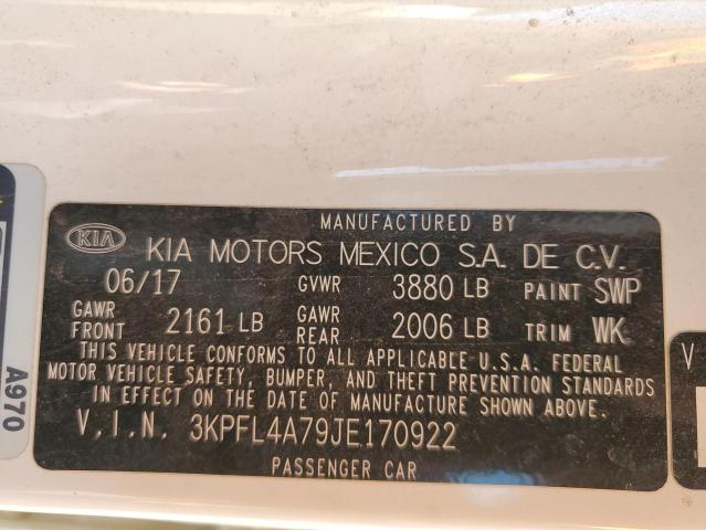 2018 KIA FORTE LX - 3KPFL4A79JE170922