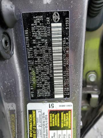 2018 TOYOTA CAMRY L - 4T1B11HK7JU572285