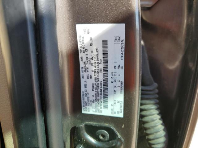 2016 FORD F150 SUPER - 1FTEW1CPXGKF64692