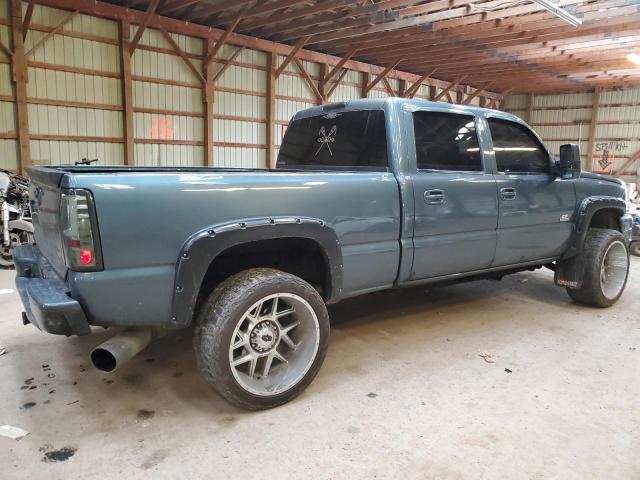 CHEVROLET SILVERADO 2007 blue crew pic diesel 1GCHK23D97F179055 photo #4