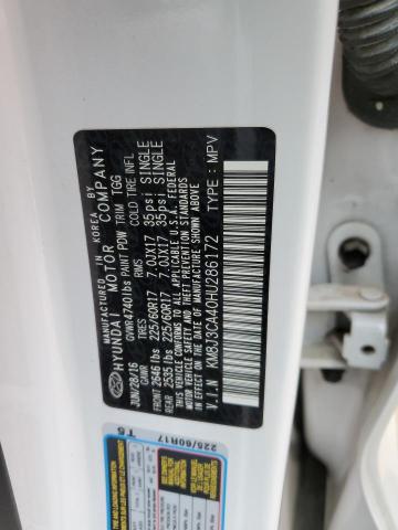 2017 HYUNDAI TUCSON LIM - KM8J3CA40HU286172