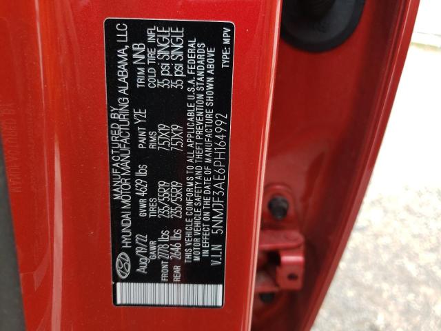 2023 HYUNDAI TUCSON SEL - 5NMJF3AE6PH164992