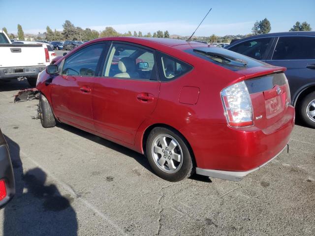 TOYOTA PRIUS 2008 red  hybrid engine JTDKB20U283437784 photo #3