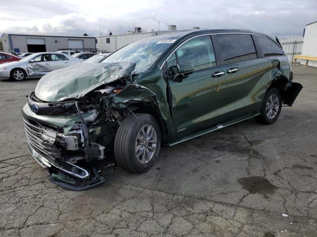 2021 TOYOTA SIENNA XLE - 5TDYSKFC0MS002859