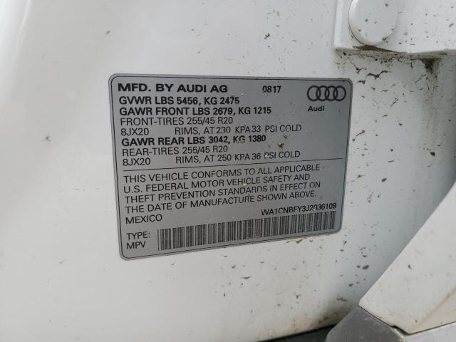 2018 AUDI Q5 PRESTIG - WA1CNBFY3J2036109