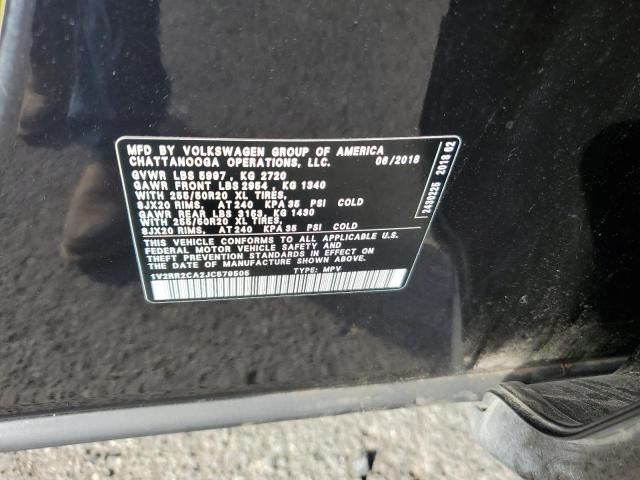 2018 VOLKSWAGEN ATLAS SEL - 1V2RR2CA2JC579505