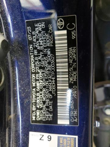2023 TOYOTA COROLLA LE - JTDBDMHE1PJ003627
