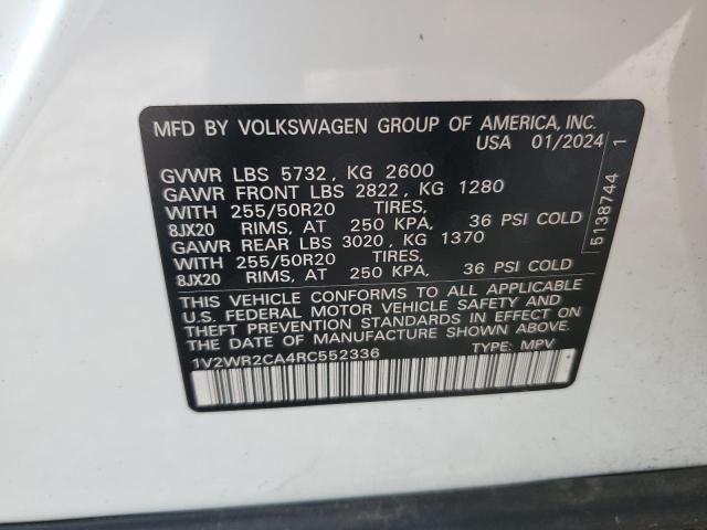 VIN 1V2WR2CA4RC552336 2024 Volkswagen Atlas, SE no.13