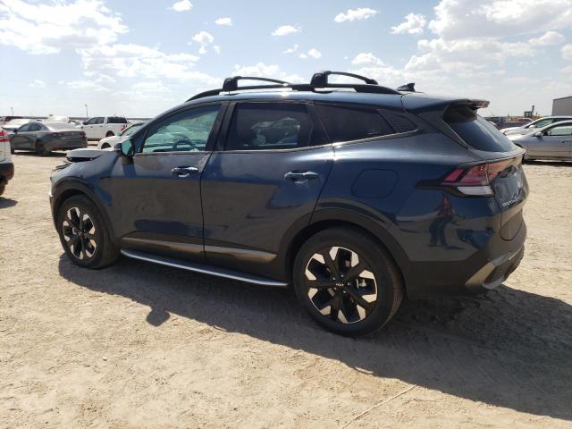 KIA SPORTAGE X 2023 blue  hybrid engine KNDPZDAH4P7094563 photo #3