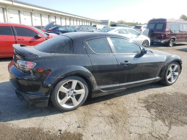 MAZDA RX8 2004 black  gas JM1FE17N140123752 photo #4