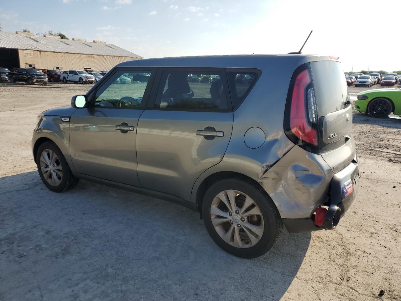 KIA SOUL + 2016 gray  gas KNDJP3A51G7269041 photo #3