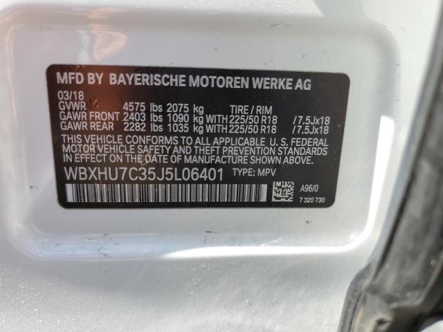 VIN WBXHU7C35J5L06401 2018 BMW X1, Sdrive28I no.14