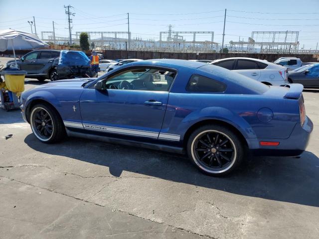 FORD MUSTANG 2007 blue  gas 1ZVFT80N975320830 photo #3