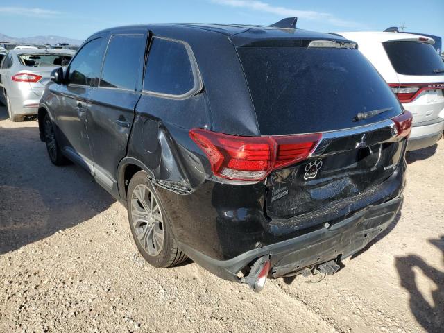 MITSUBISHI OUTLANDER 2017 black  gas JA4AD3A36HZ039986 photo #3