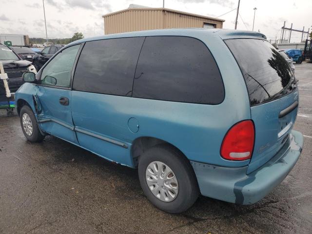 PLYMOUTH VOYAGER 1999 blue  gas 2P4FP2534XR204008 photo #3