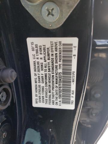 2015 HONDA CIVIC EX - 19XFB2F87FE043375