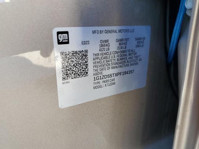 2023 CHEVROLET MALIBU LT - 1G1ZD5STXPF194357