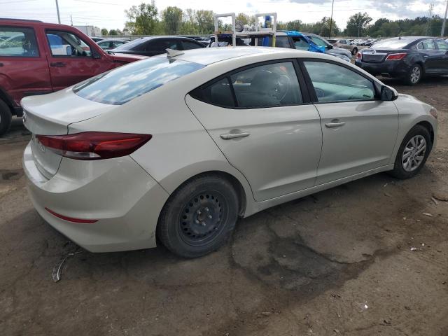 HYUNDAI ELANTRA SE 2017 cream  gas KMHD74LF1HU105957 photo #4