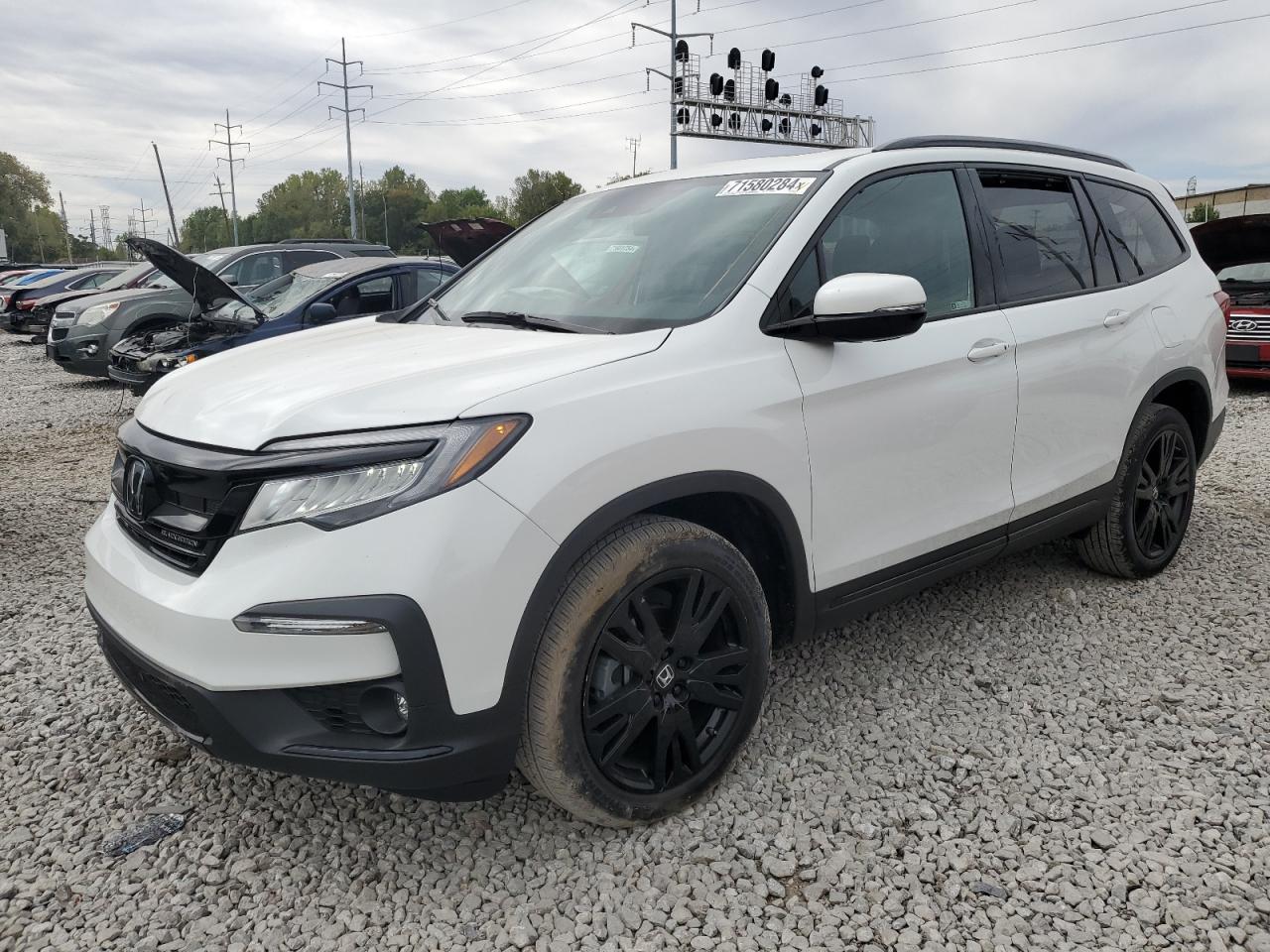 5FNYF6H77NB029249 HONDA PILOT BLAC 2022