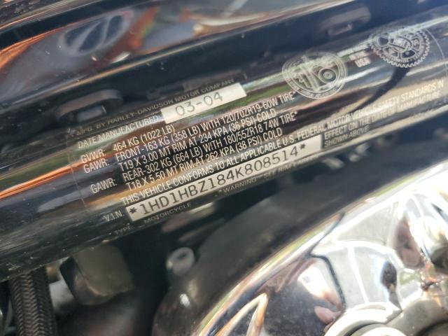 2004 HARLEY-DAVIDSON VRSCB 1HD1HBZ184K808514