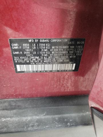 2020 SUBARU OUTBACK LI - 4S4BTALC5L3226982