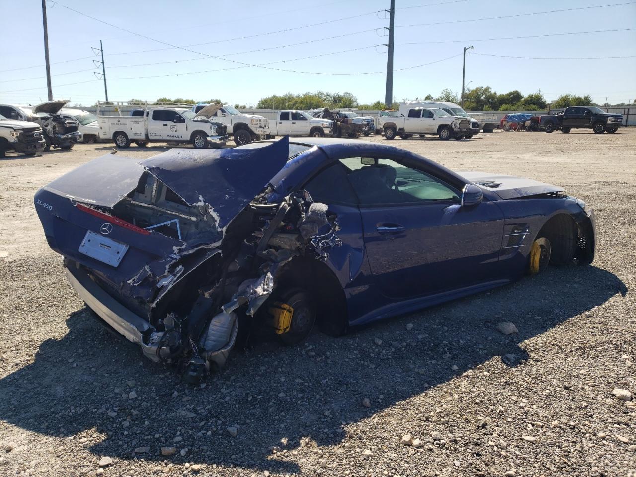 Lot #3028624940 2017 MERCEDES-BENZ SL 450