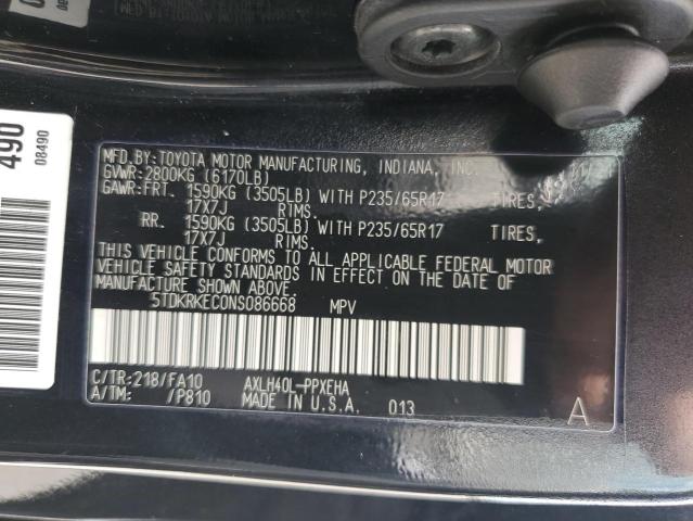 2022 TOYOTA SIENNA LE - 5TDKRKEC0NS086668