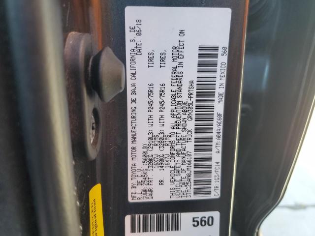 2018 TOYOTA TACOMA DOU - 3TMCZ5AN0JM166107