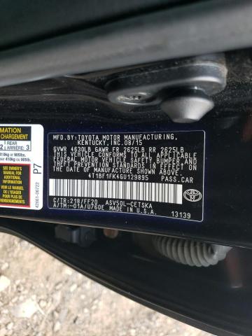 2016 TOYOTA CAMRY LE - 4T1BF1FK4GU129895