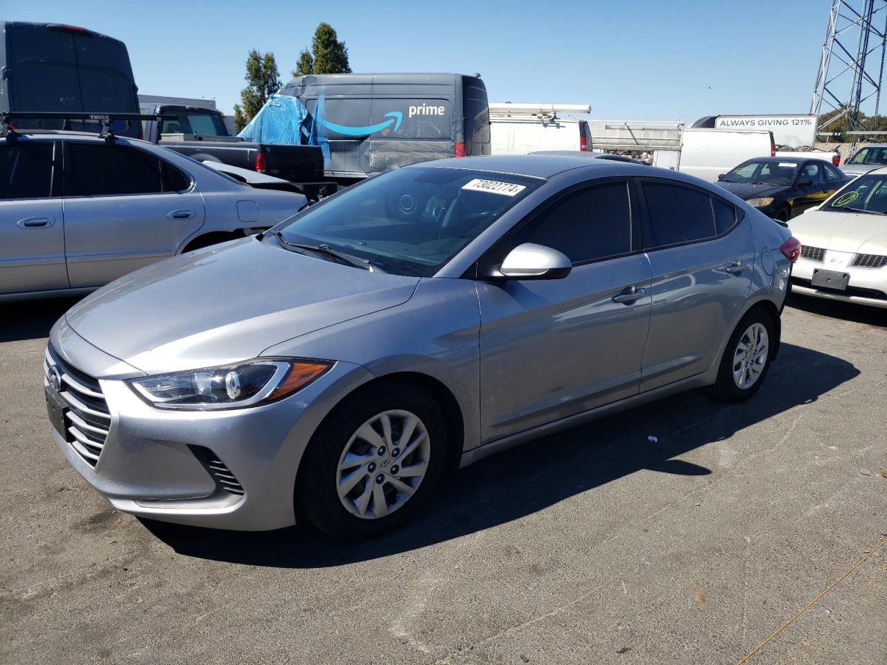 Lot #2991173150 2017 HYUNDAI ELANTRA SE