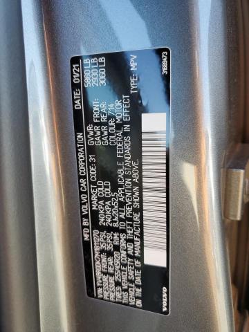 2021 VOLVO XC60 T8 RE YV4BR0DK7M1811270