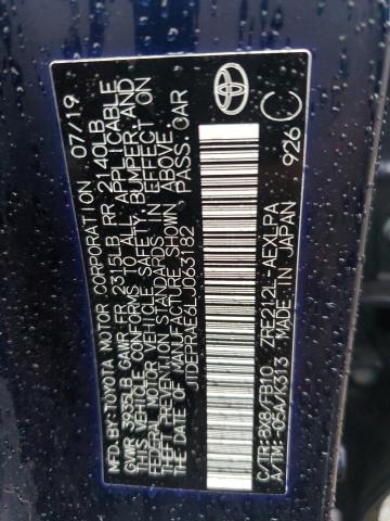 2020 TOYOTA COROLLA LE - JTDEPRAE6LJ063182