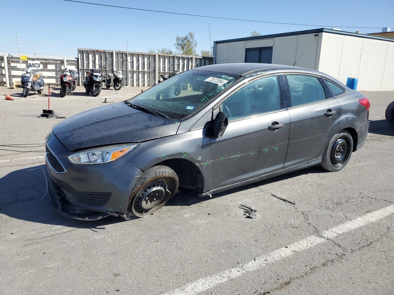 1FADP3E23JL290684 FORD FOCUS S 2018