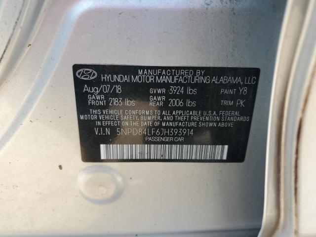 2018 HYUNDAI ELANTRA SE - 5NPD84LF6JH393914
