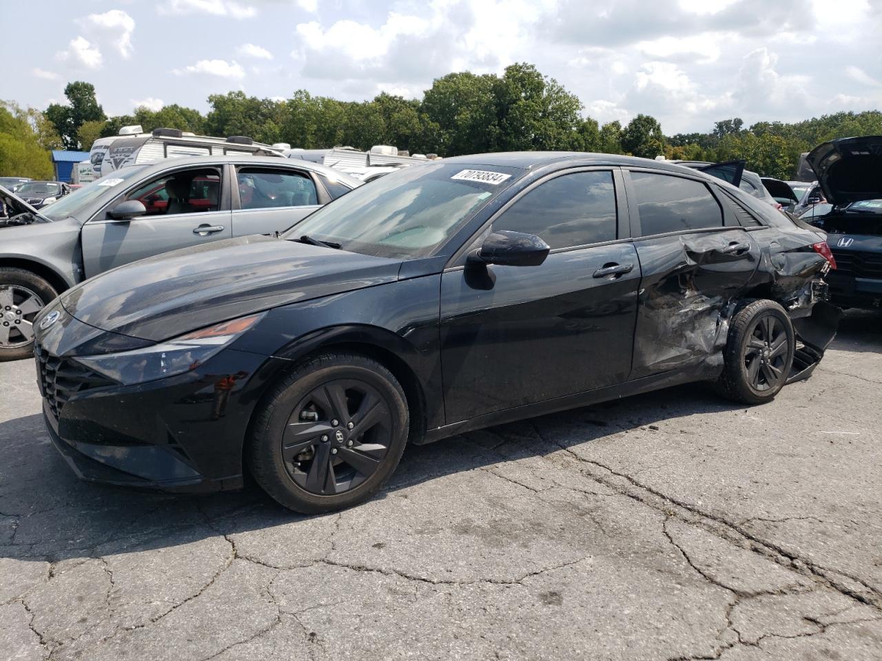 Lot #2845783819 2021 HYUNDAI ELANTRA SE