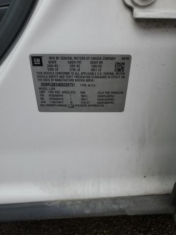 2016 CHEVROLET EQUINOX LT - 2GNFLGE34G6326731