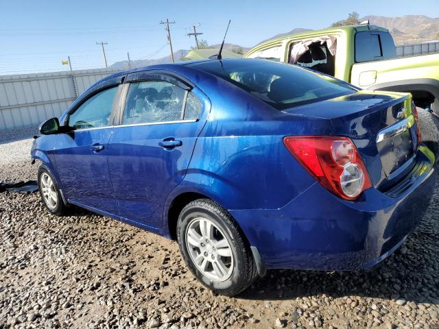 CHEVROLET SONIC LT 2014 blue  gas 1G1JC5SB6E4133202 photo #3