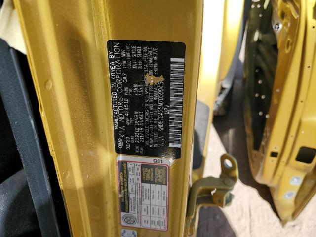 2021 KIA SELTOS SX KNDETCA25M7059945