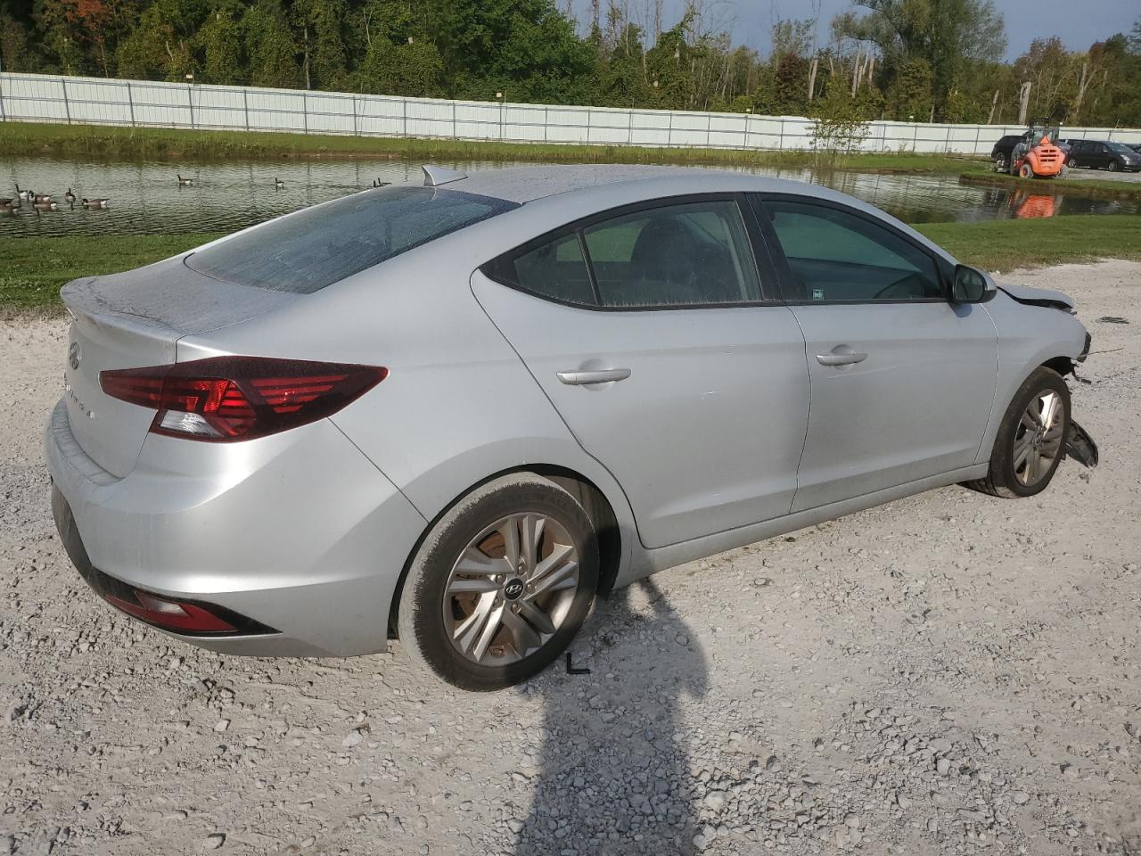 HYUNDAI ELANTRA SE 2020 silver  gas 5NPD84LF7LH518549 photo #4